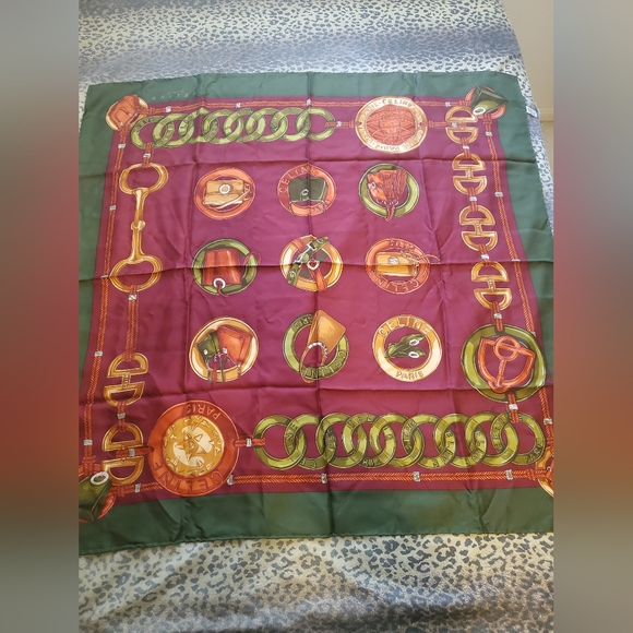 Celine silk scarf - Picture 1 of 11